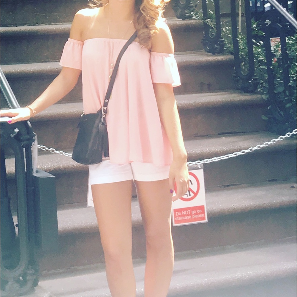 Off the shoulder top!